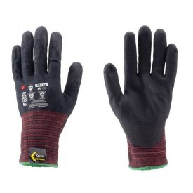   EUROCUT N606 TENYÉREN MIKROHABOS NITRIL MÁRTOTT, VÁGÁSBIZTOS KESZTYŰ