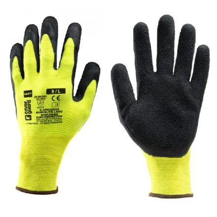 1LABB EUROLITE L500 HI-VIZ SÁRGA VÉDŐKESZTYŰ 8