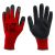 1LACE EUROLITE POLIÉSZTER MUNKAVÉDELMI KESZTYŰ LATEX TENYÉRREL 8