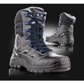   2890-O2W-37 - VM Footwear SHEFFIELD, fekete magasszárú bakancs, surranó