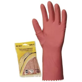 Vegyszerálló latex kesztyű