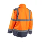 5KAP1702XL KAZAN KOMBINÁLHATÓ 4/1 HI-VIZ NARANCS MUNKAVÉDELMI ESŐKABÁT 2XL
