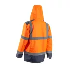 5KAP1702XL KAZAN KOMBINÁLHATÓ 4/1 HI-VIZ NARANCS MUNKAVÉDELMI ESŐKABÁT 2XL