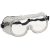 60590, Lux optical Monolux gumipántos, víztiszta polikarbonát, szellőzőlyukakkal 60590-es