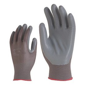   6237-40 Munkavédelmi kesztyű, SZERELŐKESZTYŰ, SZÜRKE PA/TENYÉR HABOSÍTOTT NITRIL MÁRTOTT