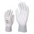 6810, Vágás- és kopásálló 100% Dyneema?, poliuretán tenyérrel, fehér 6807-10