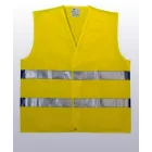 Fluo jólláthatósági mellény 70213 keresztcsíkos, XXL méret, Jólláthatósági