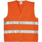 Fluo jólláthatósági mellény 70213 keresztcsíkos, XXL méret, Jólláthatósági