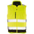 HI_WAY PE 2/1 narancs/fekete vízhatlan Oxford külső, levehető ujjak, 7HWXO, S, Sárga/fekete