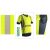 7KOMYXXL,  KOMO HI-VIZ SÁRGA RÖVID UJJÚ PÓLÓ_2XL