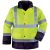 Coverguard jól láthatósági ROADWAY 3/1 FLUO PE KABÁT Jólláthatósági 7ROP, XXXL, Sárga/kék