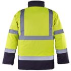 Coverguard jól láthatósági ROADWAY 3/1 FLUO PE KABÁT Jólláthatósági 7ROP, méret: XL, szín: Sárga/kék