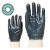 9439, Eurolité kézháton is mártott kék nitril kesztyű, gumis mandzsettával 9438-40-es