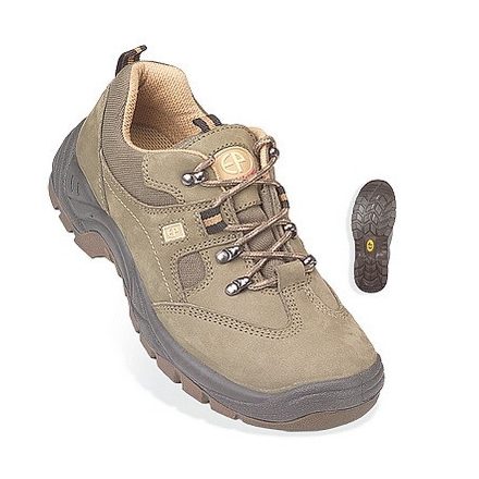 EMERALD Coverguard S1P Munkavédelmi cipő khaki zöld nubuk 9EMEL /Lep22