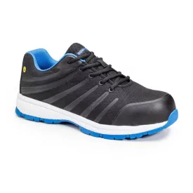   GALAXITE S1P SRC ESD FEKETE/KÉK SPORT MUNKAVÉDELMI FÉLCIPŐ