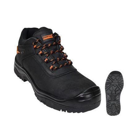 OPAL Covergurad S3 SRC munkavédelmi cipő fekete, szellőző, kompozit kapli 9OPAL