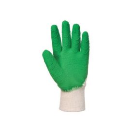   A171 Portwest Latex mártott munkavédelmi kesztyű nyitott kézháttal