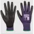 A195U8RL, Portwest Touchscreen-PU kesztyű, PurBlack, méret: L