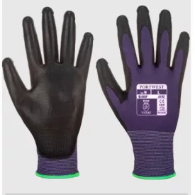   A195 portwest Touchscreen-PU munkavédelmi kesztyű, Érintőképernyős készülékekhez. Elektronikai szerelési, tesztelési és preciziós munkákhoz
