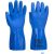 A881BLUXL, Portwest Vegyszerálló védőkesztyűk Marine Ultra PVC kesztyű, Cikkszám: A881