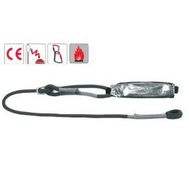   Energy-F energiaelnyelő alumínizált textilben, lángálló körszövött aramid kötéllel, 2 m