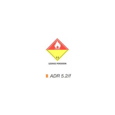 Szerves peroxid ADR 5.2/f