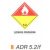 Szerves peroxid ADR 5.2/f
