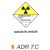 Radioaktív anyag ADR 7.C