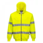 Portwest B305 Hi vis zippzáros munkavédelmi pulóver jólláthatósági/Jólláthatósá