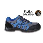 BETA 072170144, Kiválóan lélegző hálós munkavédelmi cipő, kopásgátló betét az orr részen, 44, Kék