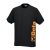 BETA 075490401, „Work” póló, 100% pamut, 150 g/m2, fekete S, Fekete