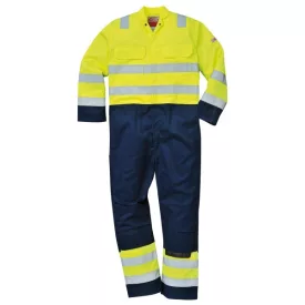   Portwest BIZ7 Hi Vis Anti-static hegesztő munkavédelmi overál , kezeslábas