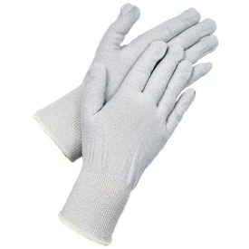   WRYNECK ESD Kötött munkavédelmi kesztyű, nylon/szénszál anyagból, rugalmas mandzsettával.