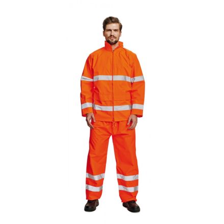 C0301000290006, GORDON kabá esőkabát HiVis narancs XXXL