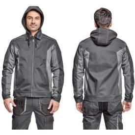   DAYBORO rendkívül kényelmes, rugalmas, kapucnis, fényvisszaverő kabát -több szín