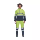 C0301059272005, GRANADA HV SOFTSH.kabát sárga/navy XXL