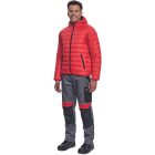 MAX NEO LIGHT munkavédelmi dzseki, kabát - Piros, XXXL, méret: XXXL, szín: Piros