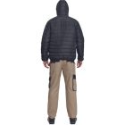 MAX NEO LIGHT munkavédelmi dzseki, kabát - Fekete, XXXL, méret: XXXL, szín: Fekete