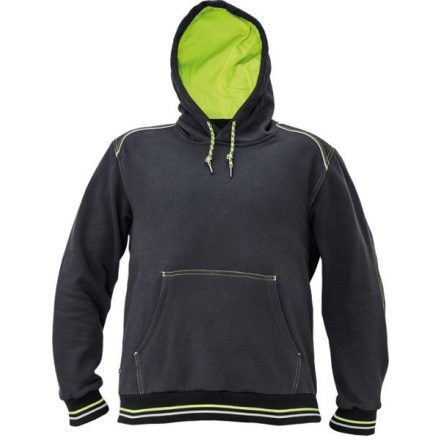 C003060070A1001, KNOXFIELD HOODIE antracit/sárga S