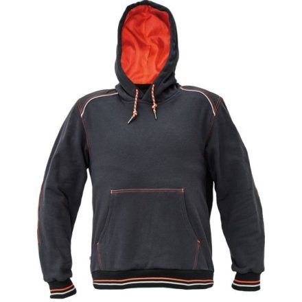 C003060070A1003, KNOXFIELD HOODIE antracit/sárga L