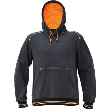 C003060070A2001, KNOXFIELD HOODIE antracit/narancs S