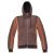 C0306007469007, DAYBORO kapucnis kardigán barna 4XL