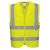 C375YERXXXL, C375 - Hi-Vis zippzáras mellény