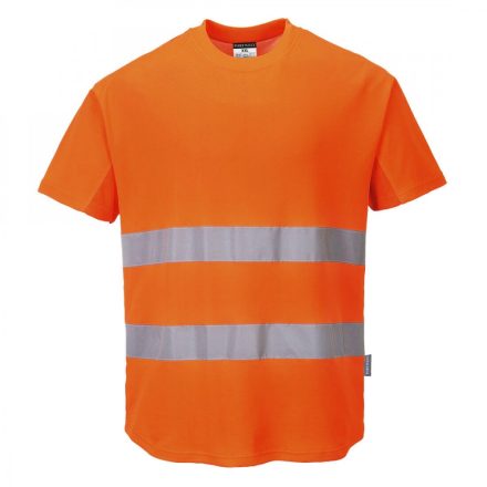 C394ORRXXXL, C394-s Portwest, Hálós póló  Narancssárga színben, méret: XXXL
