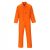 C813ORRXXL, Liverpool Zip overál C813, Kezeslábas, Narancssárga, XXL