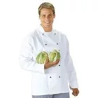 Portwest, Surrey Chef Jacket  L/S, White, L-s
