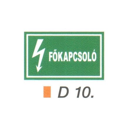 Fökapcsoló D10