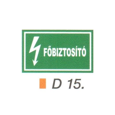 Föbiztosító D15