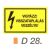 Vigyázz! Visszatáplálás veszélye! D28/sz