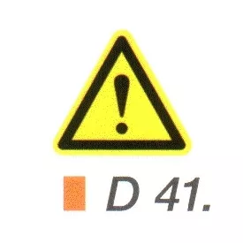 Vigyázz! Veszély! D41